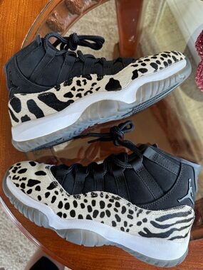 Rare Jordans - Animal Instinct Air Jordan 11 Retro in Calf Hair